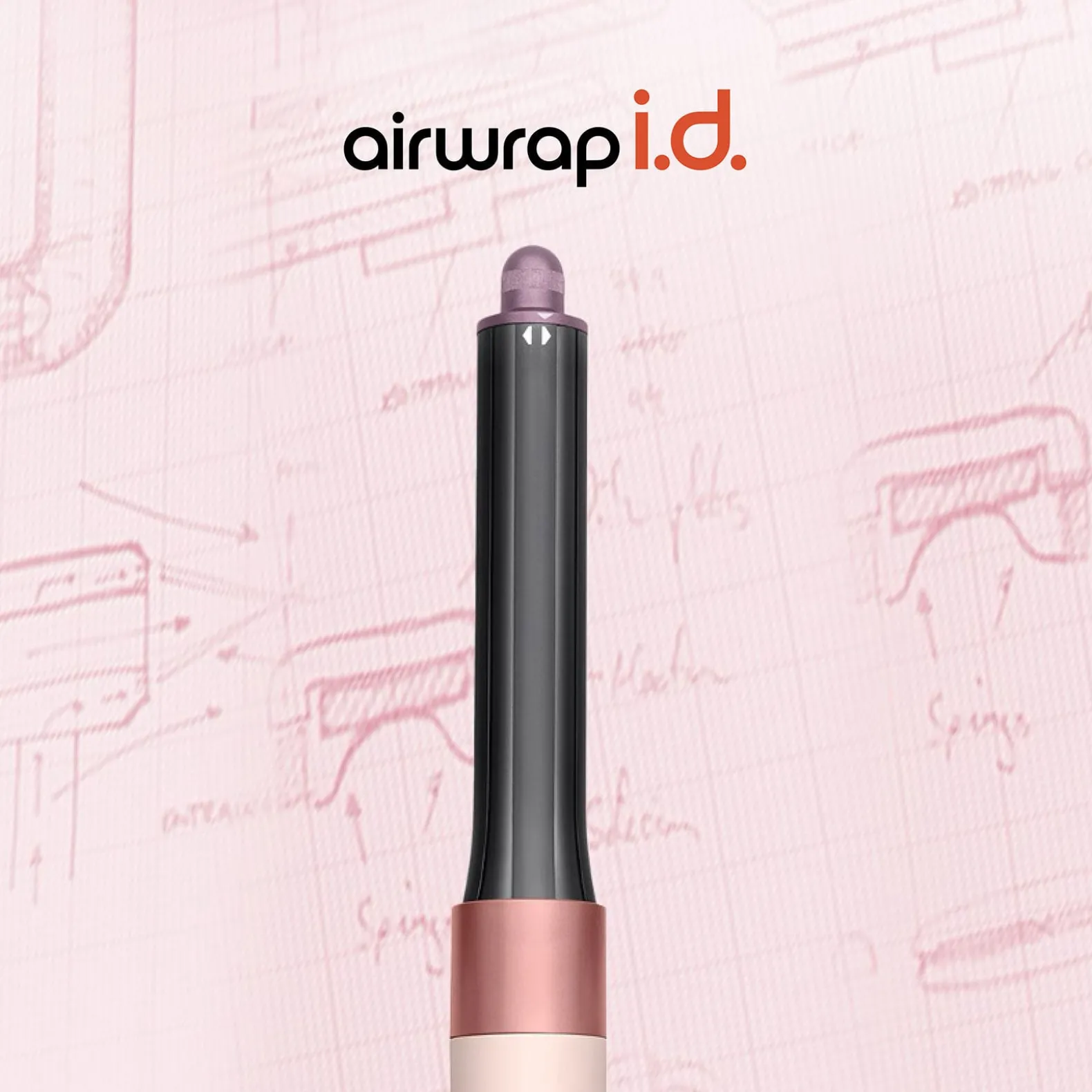 Airwrap i.d. cheveux bouclés frisés