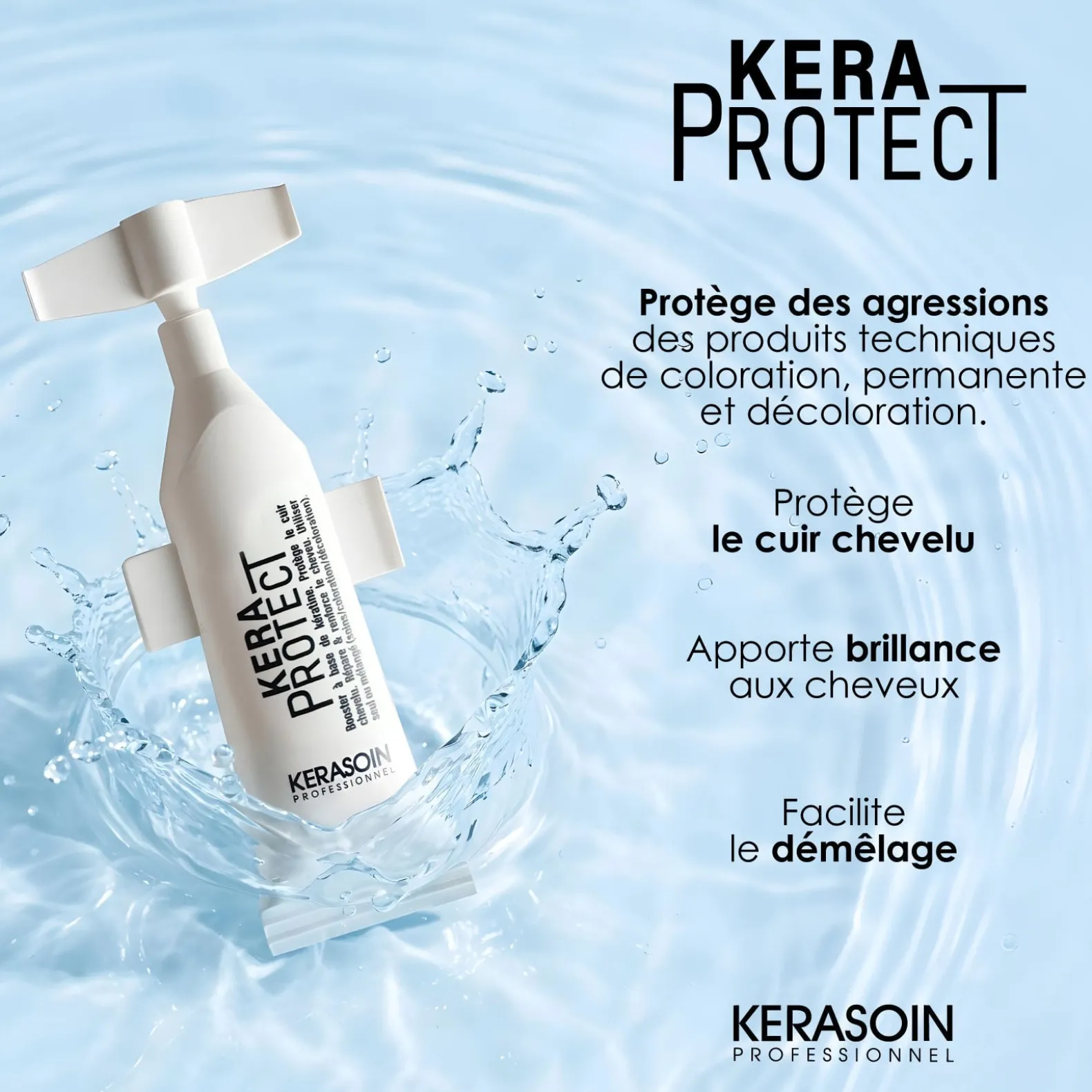 Ampoule de protection des cheveux Keraprotect 10 unidoses 10ml