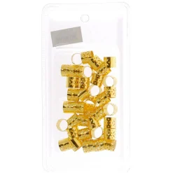 Anneaux bijoux cheveux doré grand modèle