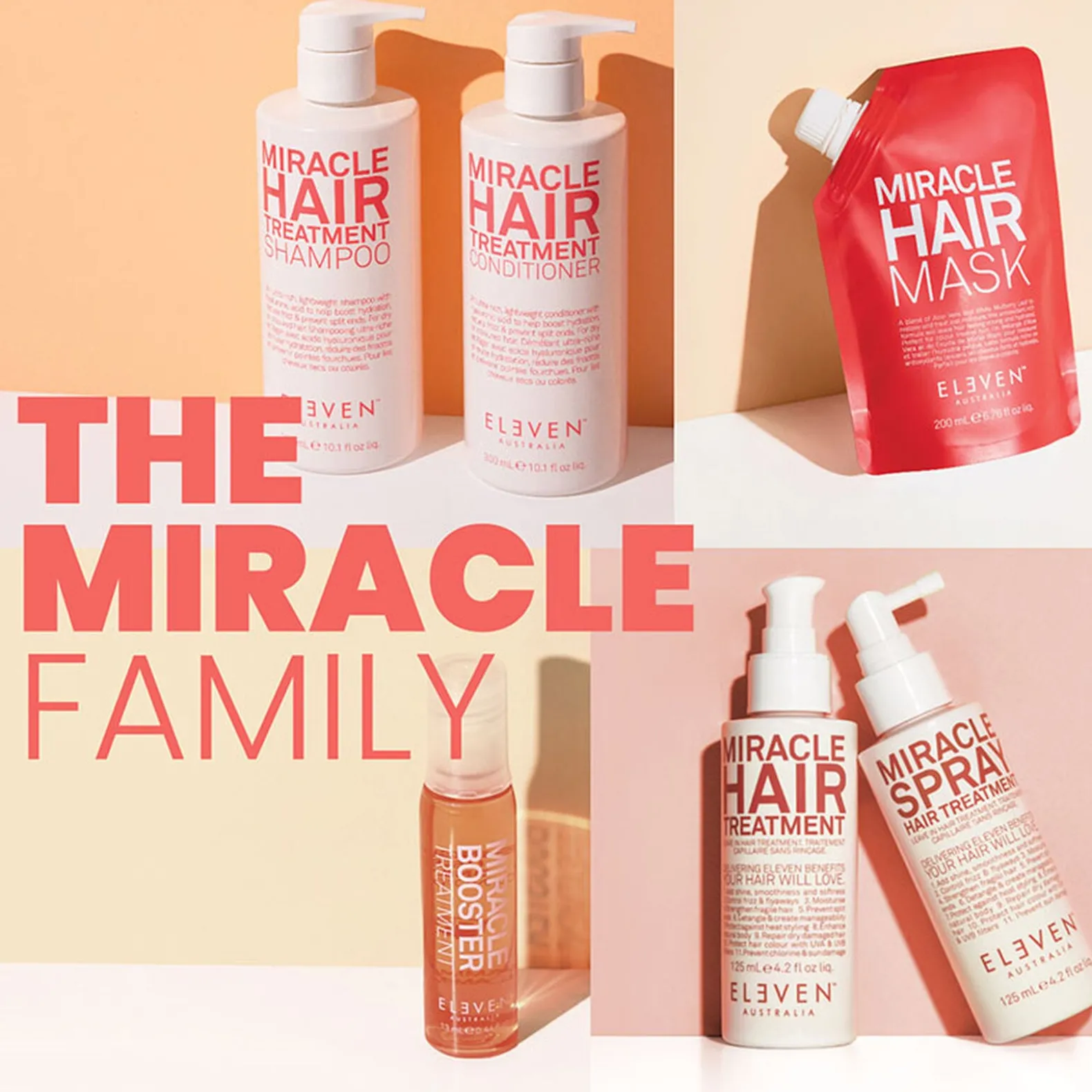 Après-shampooing ultra-riche et léger Miracle Hair Treatment