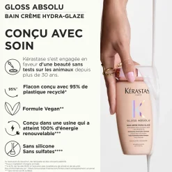 Bain crème Hydra-Glaze Gloss Absolu 250 ml