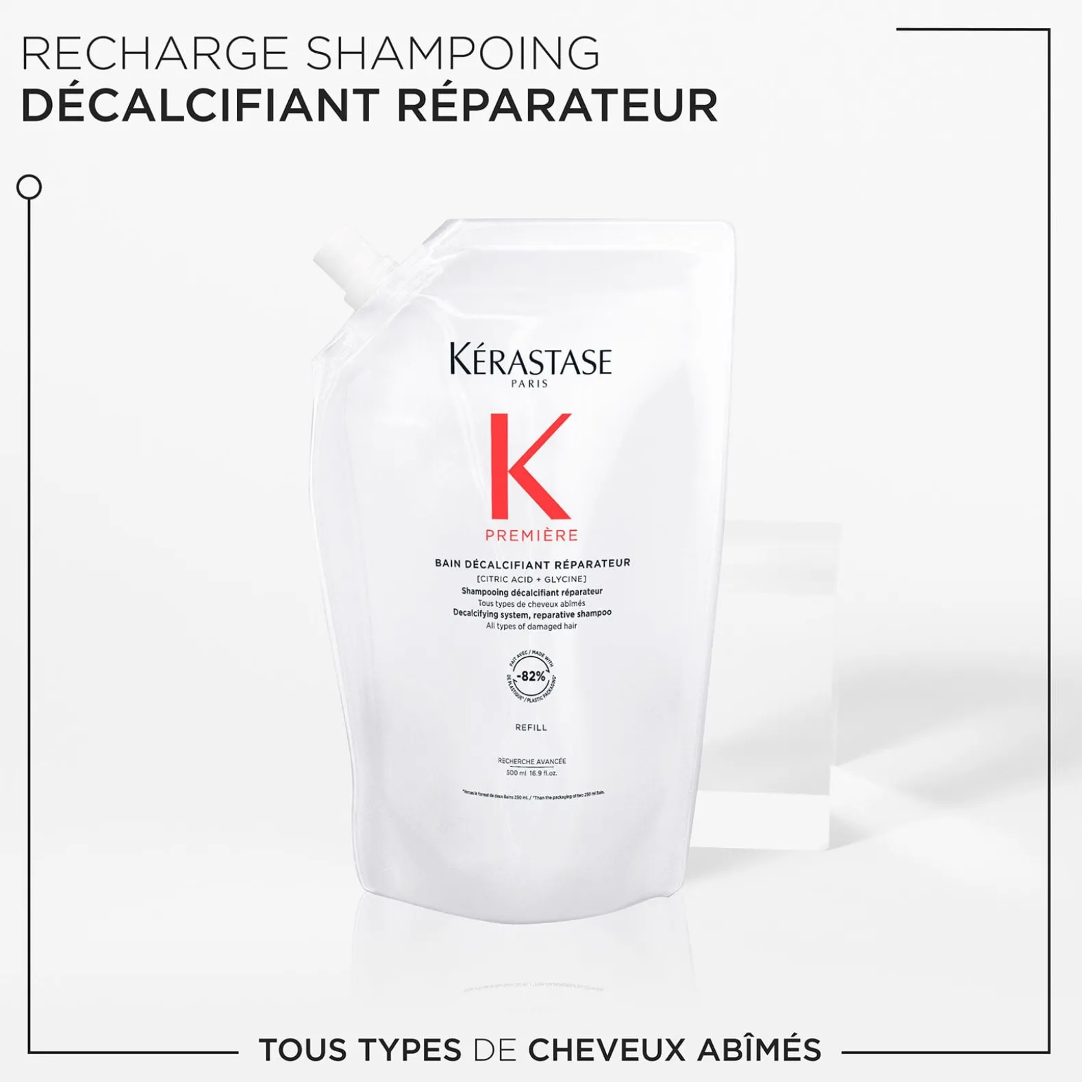 Bain décalcifiant réparateur Première recharge 500ml