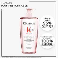 Bain hydra-fortifiant Genesis 500 ml rechargeable