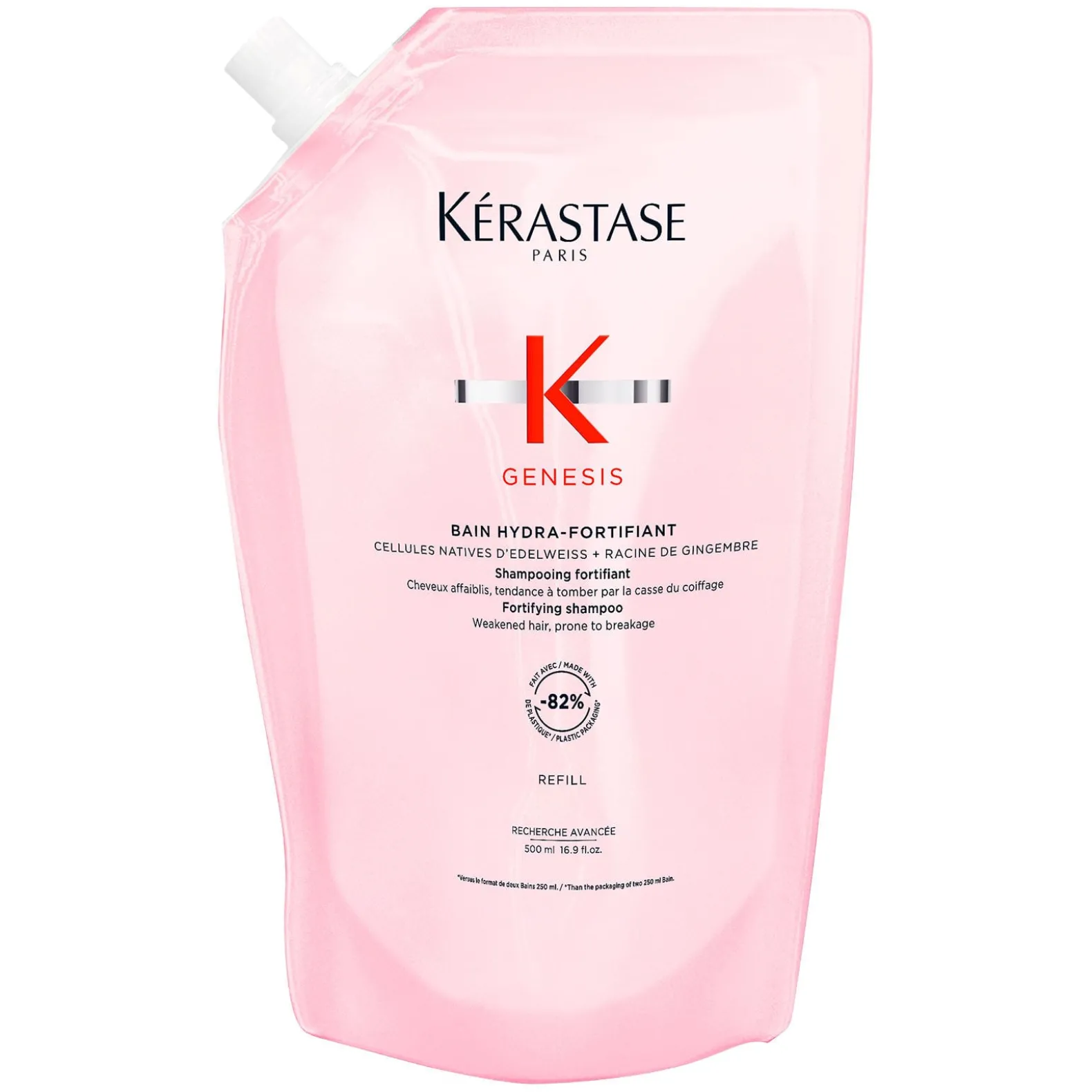 Bain hydra-fortifiant Genesis recharge 500 ml
