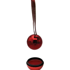 Boule de Noël gloss à lèvres rouge