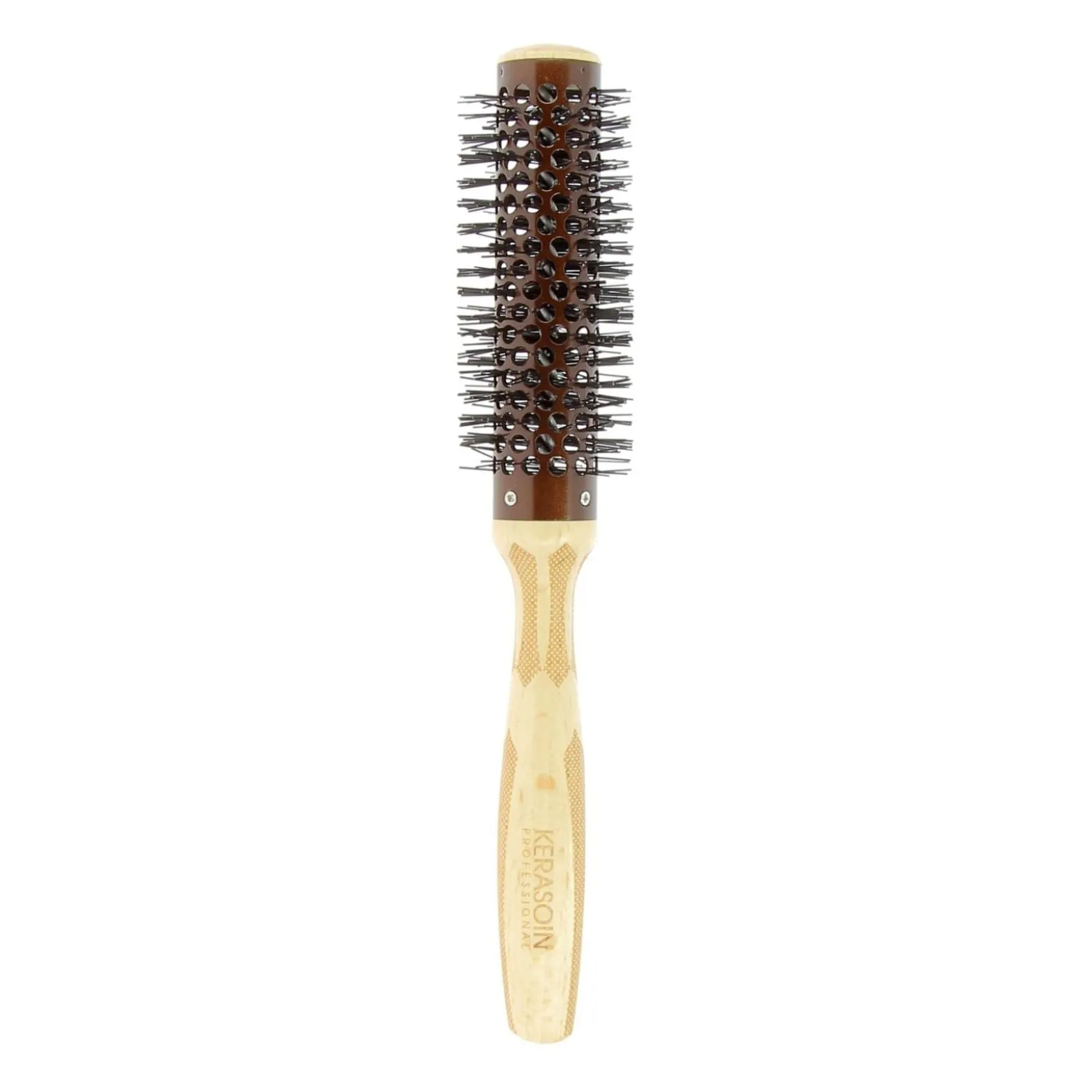 Brosse à brushing céramique et bois 25 mm