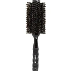 Brosse à brushing noire en poils de sanglier 60mm