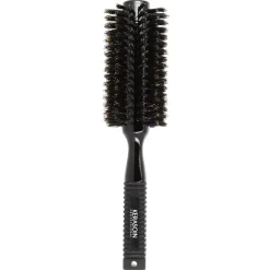 Brosse à brushing noire en poils de sanglier 50mm
