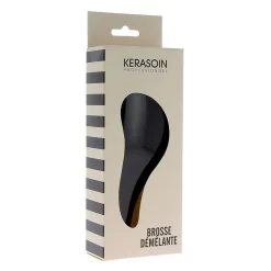 Brosse à cheveux démêlante noire