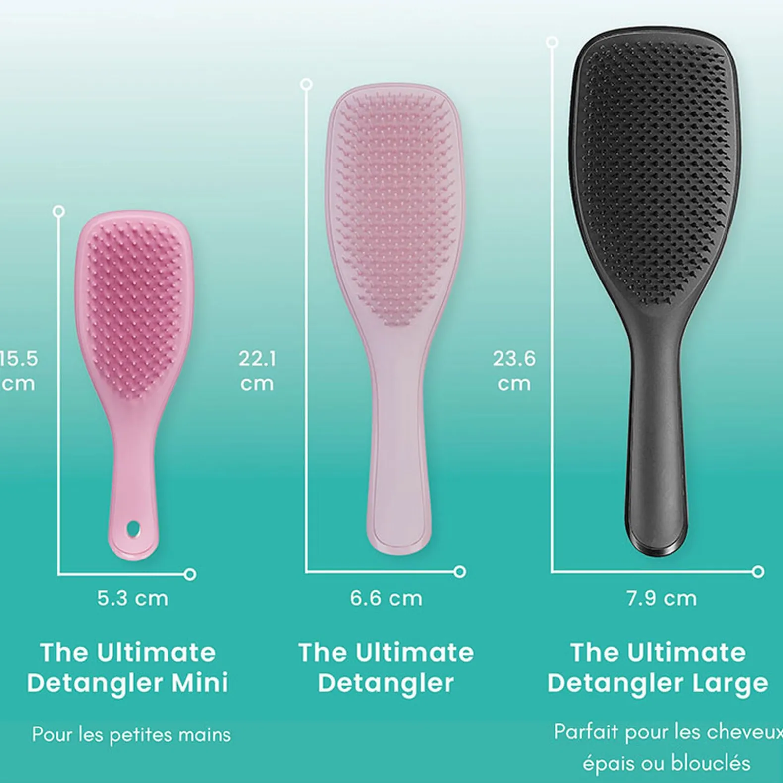 Brosse démêlante Ultimate Detangler Noir