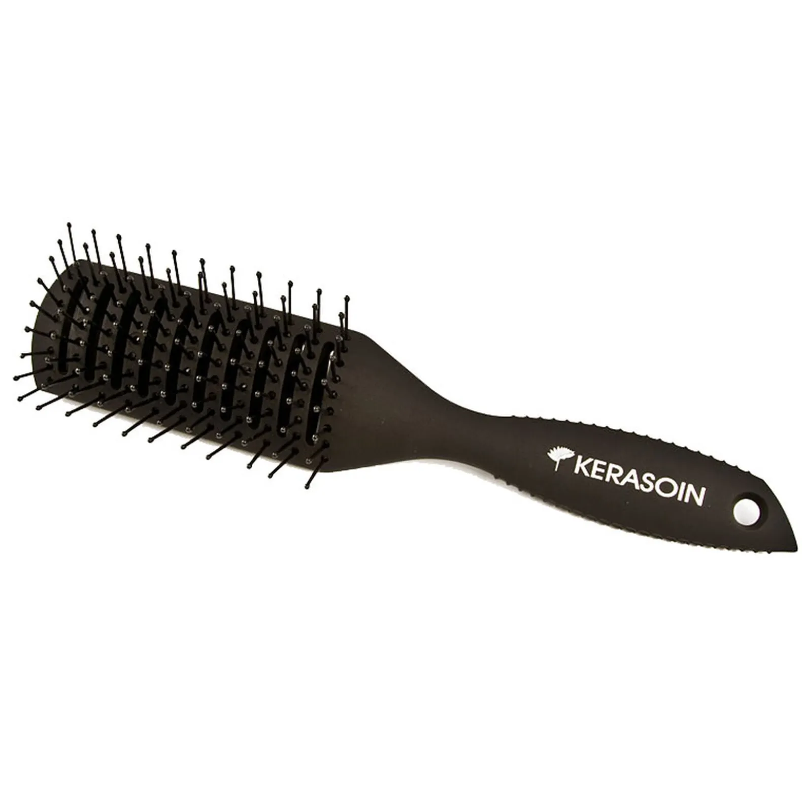 Brosse noire tunnel Picots plastique