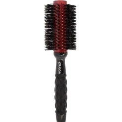 Brosse ronde à brushing sanglier et picots 28mm