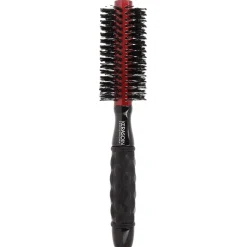Brosse ronde à brushing sanglier et picots 18mm