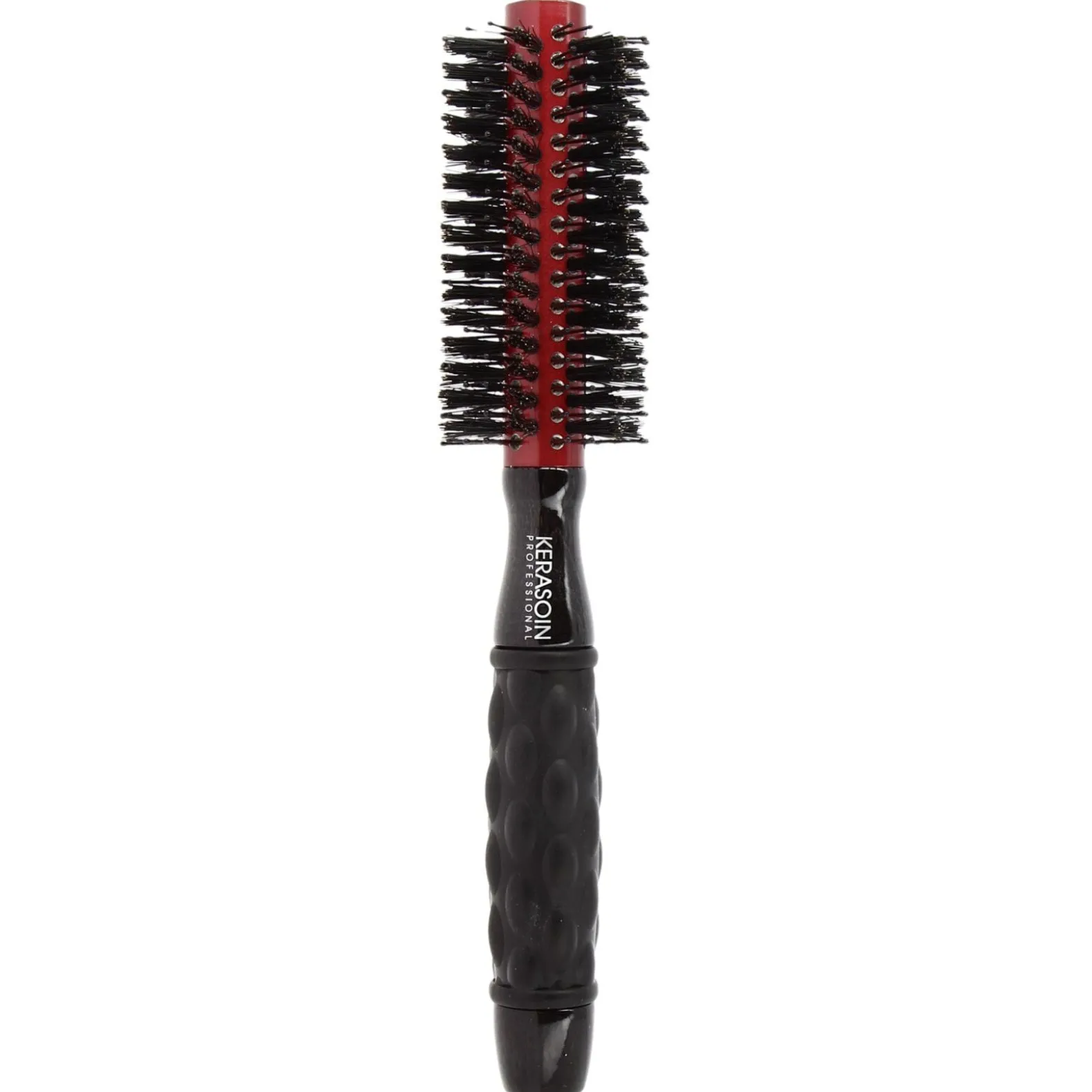 Brosse ronde à brushing sanglier et picots 18mm