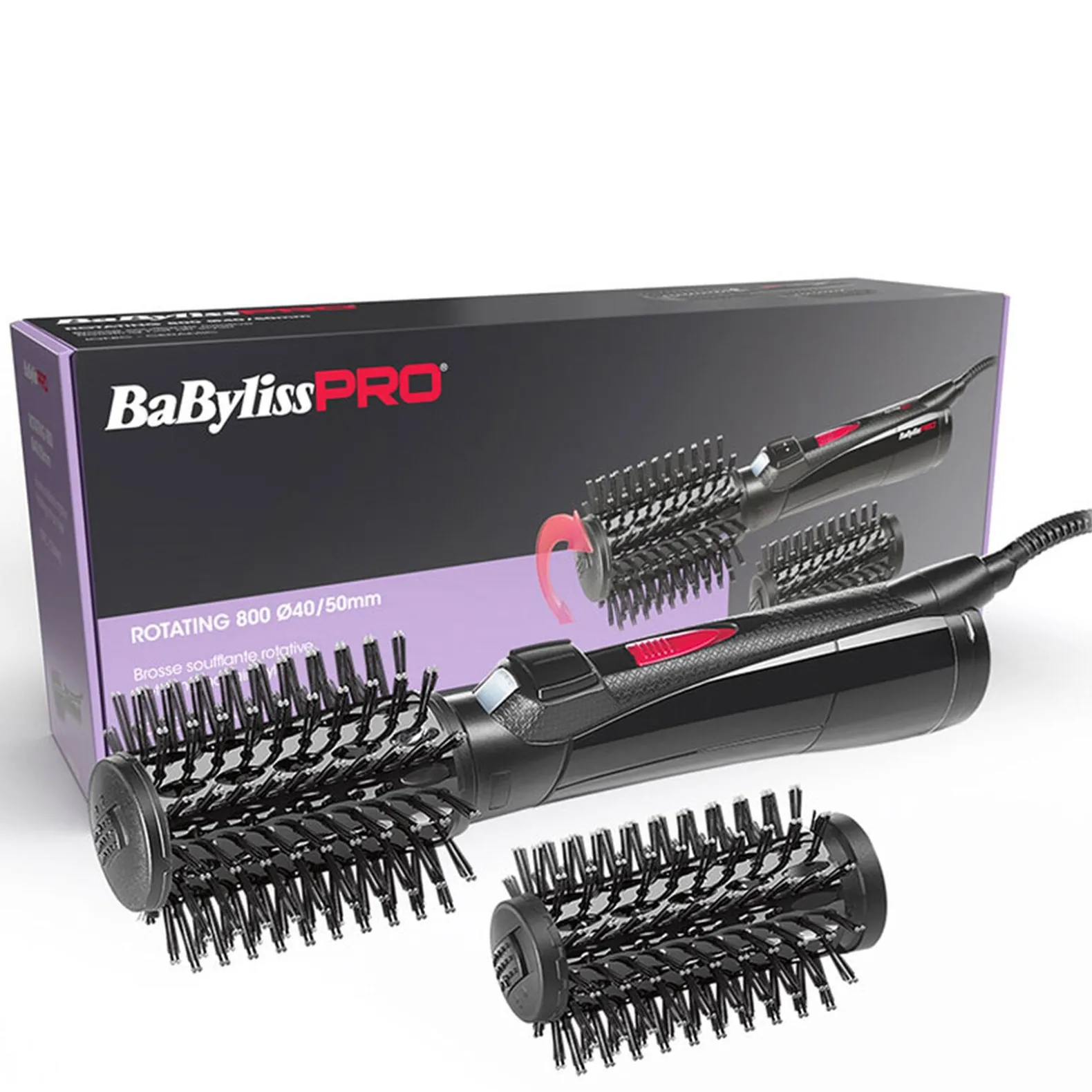 Brosse soufflante rotative