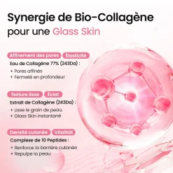 Brume sérum gélifiée aux peptides de collagène