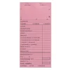 Carnet de caisse avec numéro