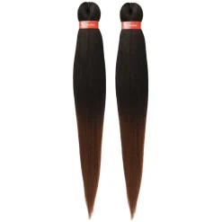 Cheveux à tresser pré-etirés 2 x 46" T1B / 30
