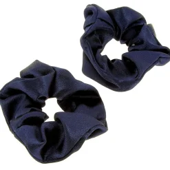 Chouchous satinés x 2 marine