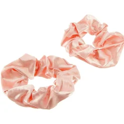 Chouchous satinés x 2 rose