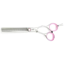 Ciseaux sculpteurs diamant rose