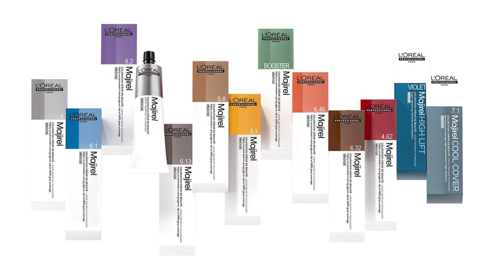 Coloration crème de beauté Majirel 6.32 blond foncé doré irisé
