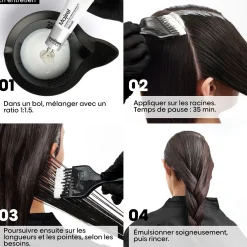 Coloration crème de beauté Majirel 5.6 châtain clair rouge