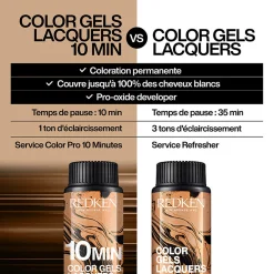 Coloration permanente Color Gels Lacquers cendré bleu 5.1 - 5AB