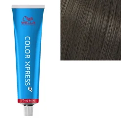 Coloration permanente Color Xpress 4/ châtain naturel