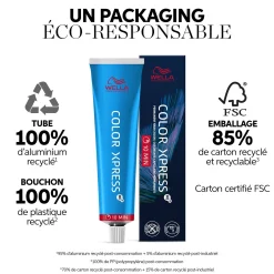 Coloration permanente Color Xpress 4/ châtain naturel