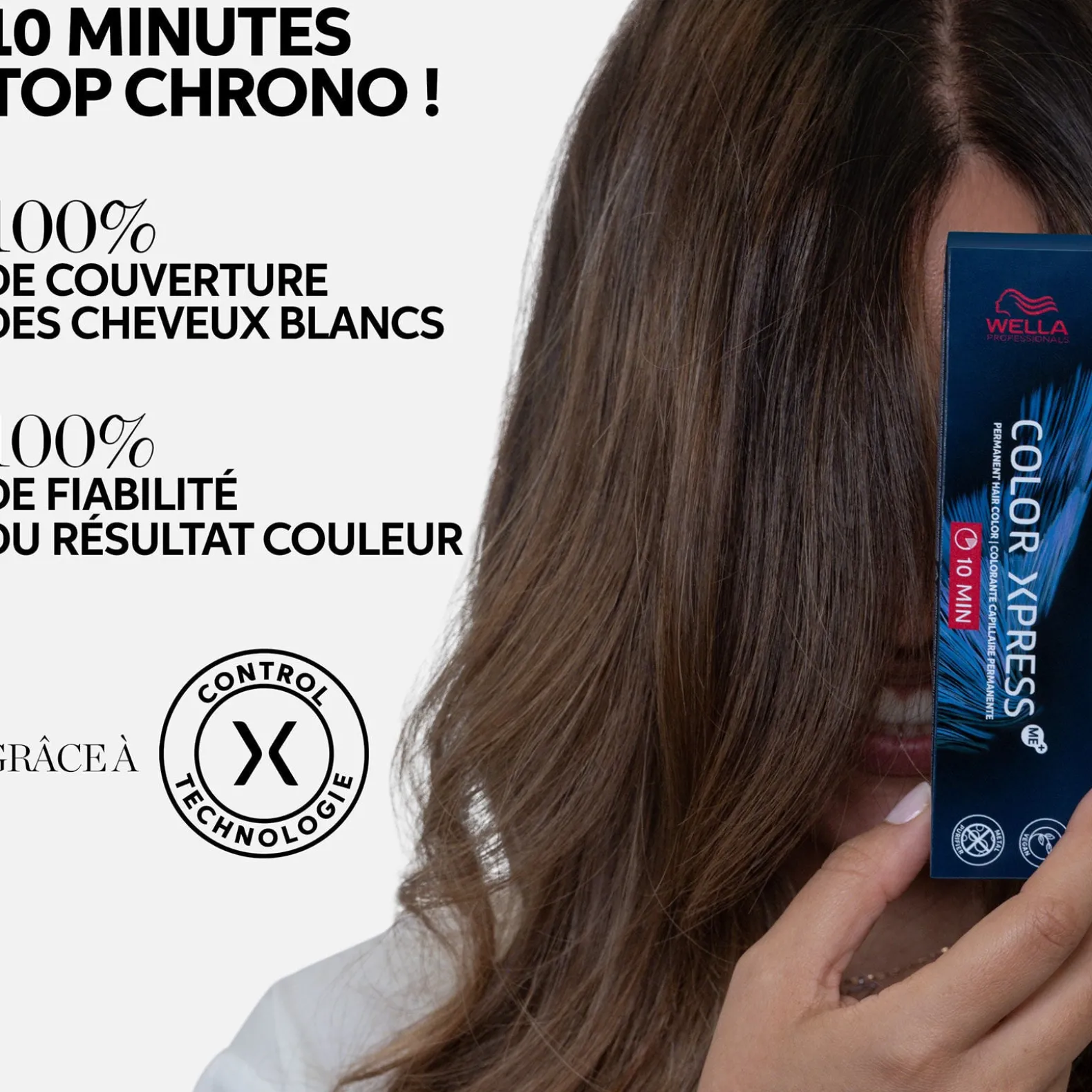Coloration permanente Color Xpress 4/ châtain naturel