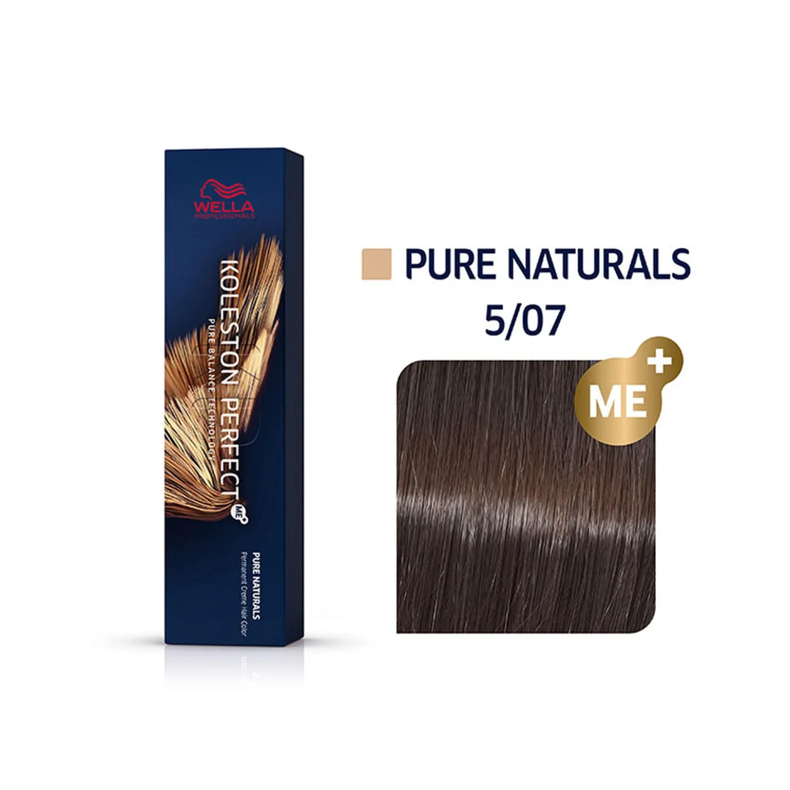 Coloration permanente Koleston Perfect Me+ 5/07 châtain clair naturel marron