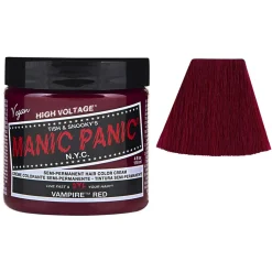 Coloration semi-permanente vampire red