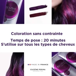 Coloration temporaire Blush Satine Argent Blanc