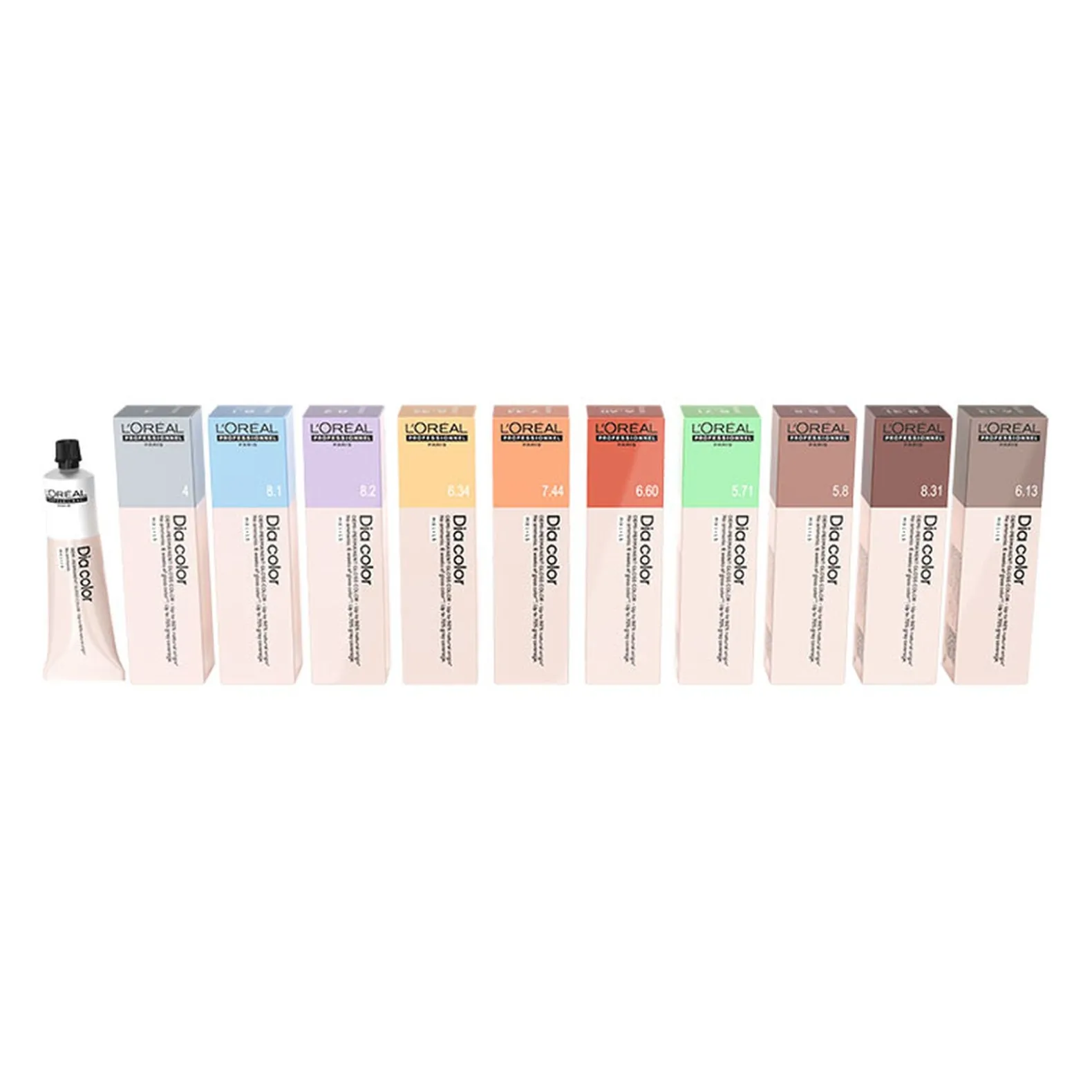 Coloration ton sur ton Dia Color 6.23 blond foncé irisé doré