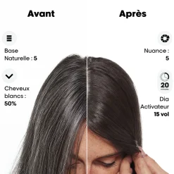 Coloration ton sur ton Dia Color 6.23 blond foncé irisé doré