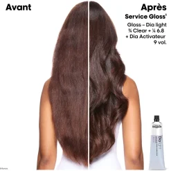 Coloration ton sur ton Dia light Hyaluronic 8.1 blond clair cendré