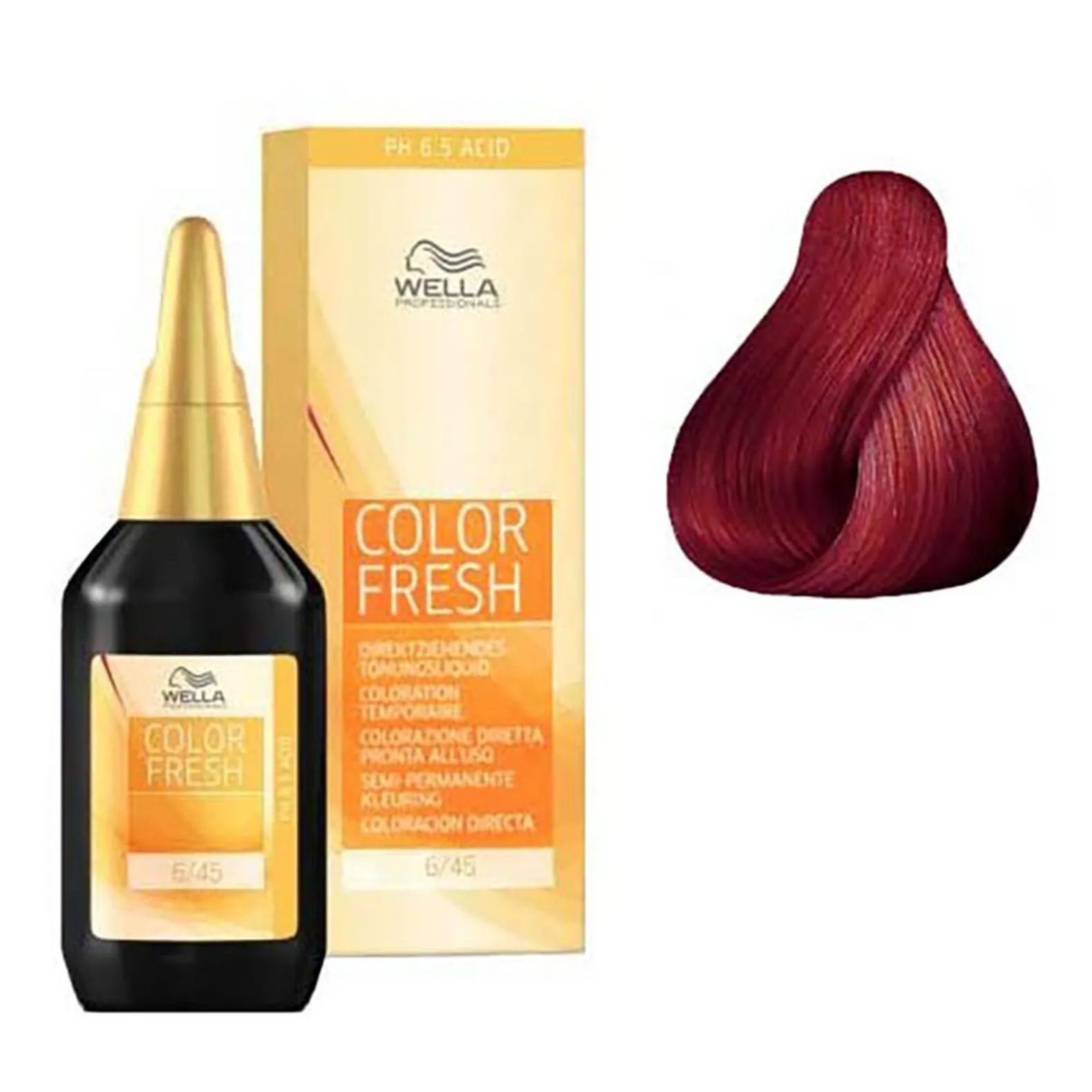 Color Fresh 6/45 blond foncé cuivré acajou