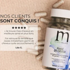 Complément alimentaire pousse des cheveux cure 30 jours