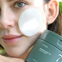 Compresses toniques exfoliantes et apaisantes Heartleaf