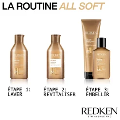 Conditioner hydratant pour cheveux secs et sensibilisés All Soft