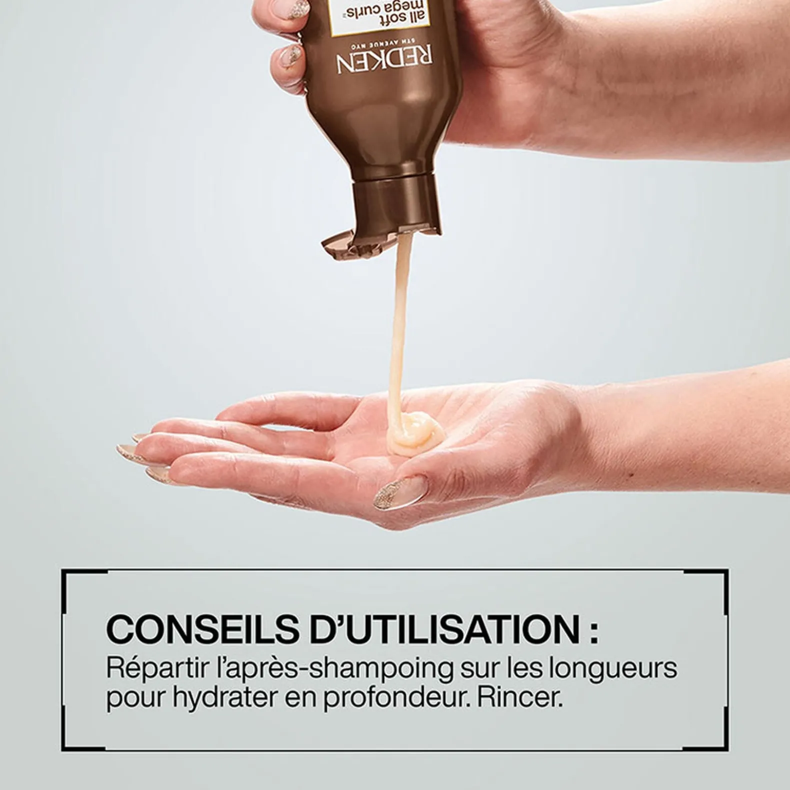 Conditioner pour cheveux bouclés à crépus All Soft Mega Curls