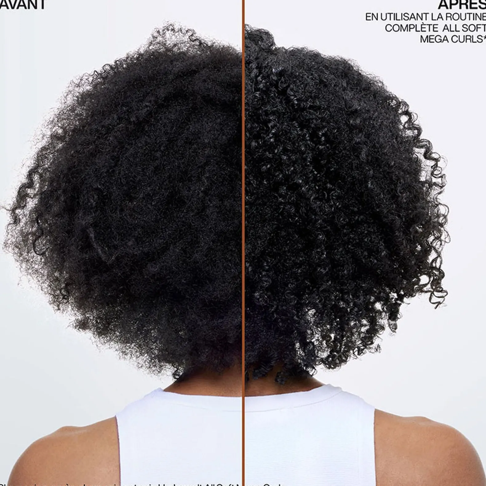 Conditioner pour cheveux bouclés à crépus All Soft Mega Curls