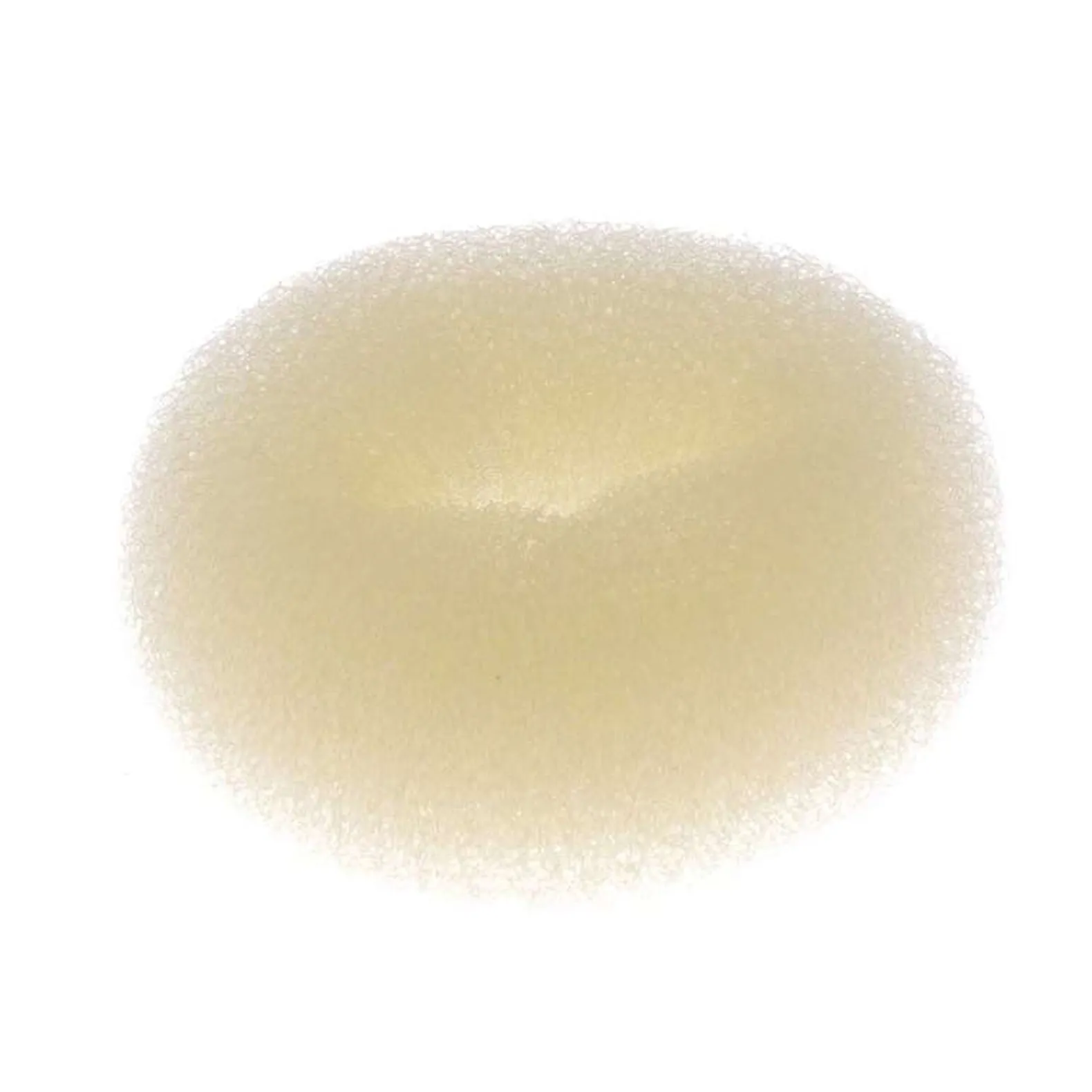 Couronne chignon donuts 6 cm blond