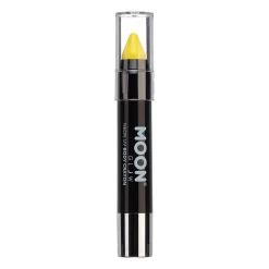 Crayon néon corps et visage Moon Glow jaune