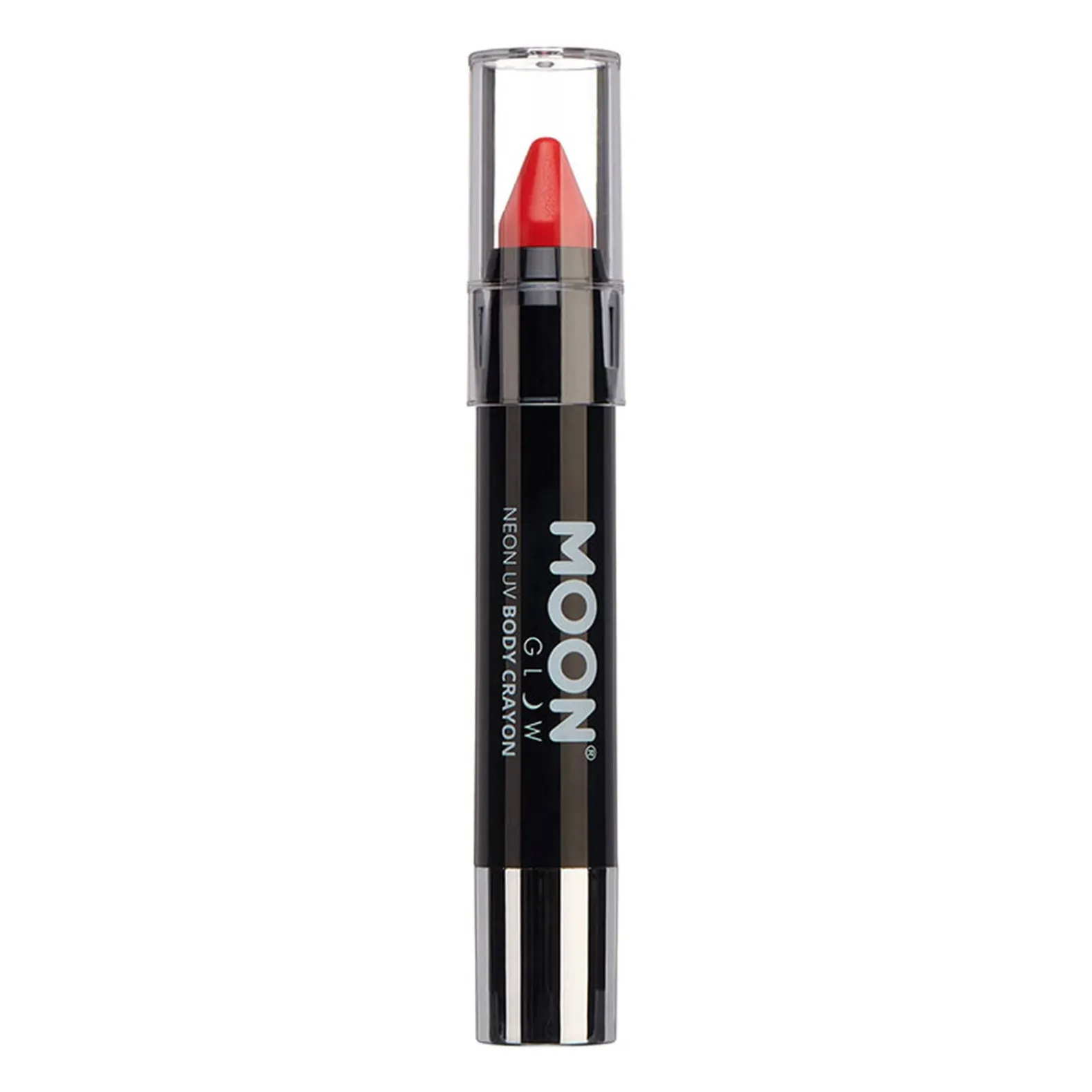 Crayon néon corps et visage Moon Glow rouge