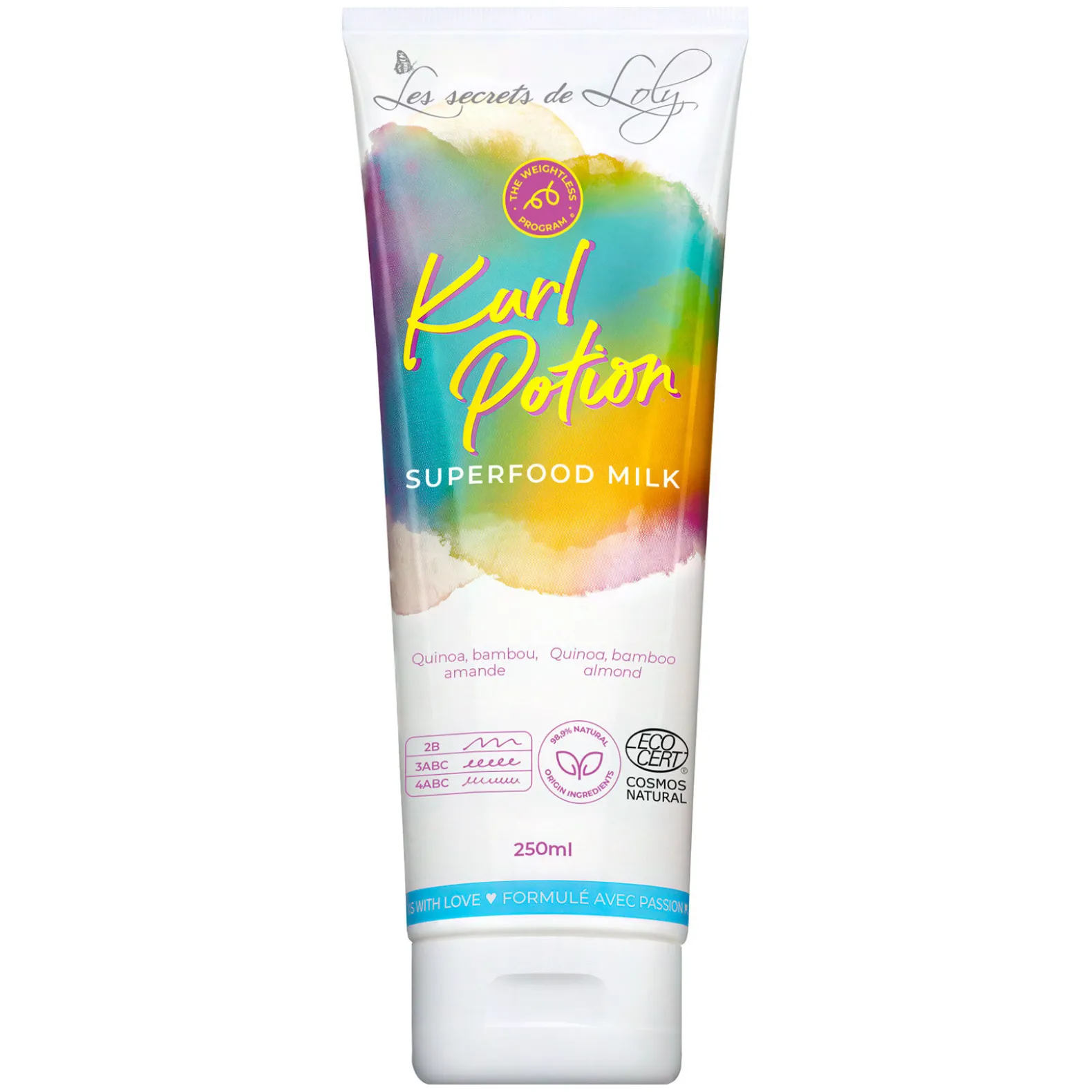 Crème coiffante Superfood Milk Kurl Potion