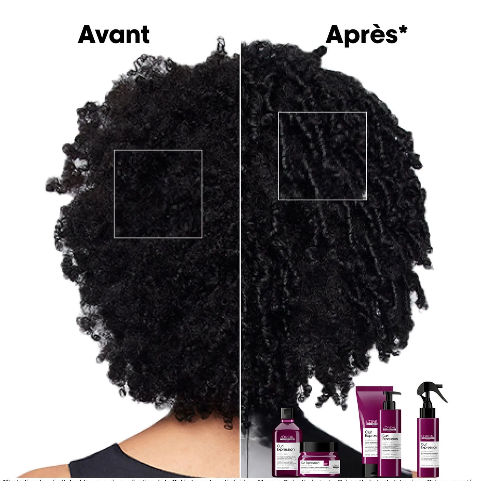 Crème en gelée Curl Expression - Définition des boucles