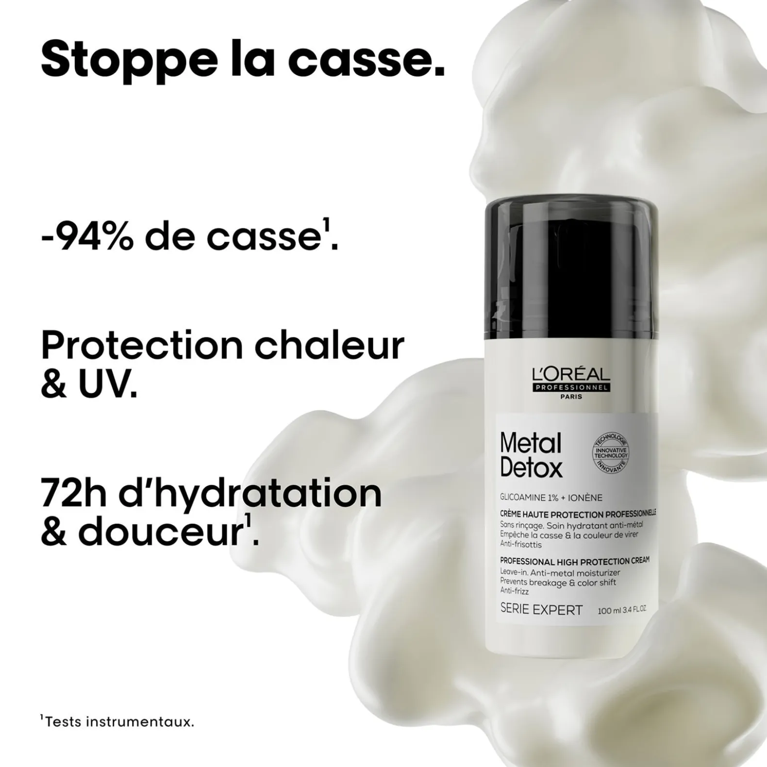 Crème haute protection anti-métal Métal Detox