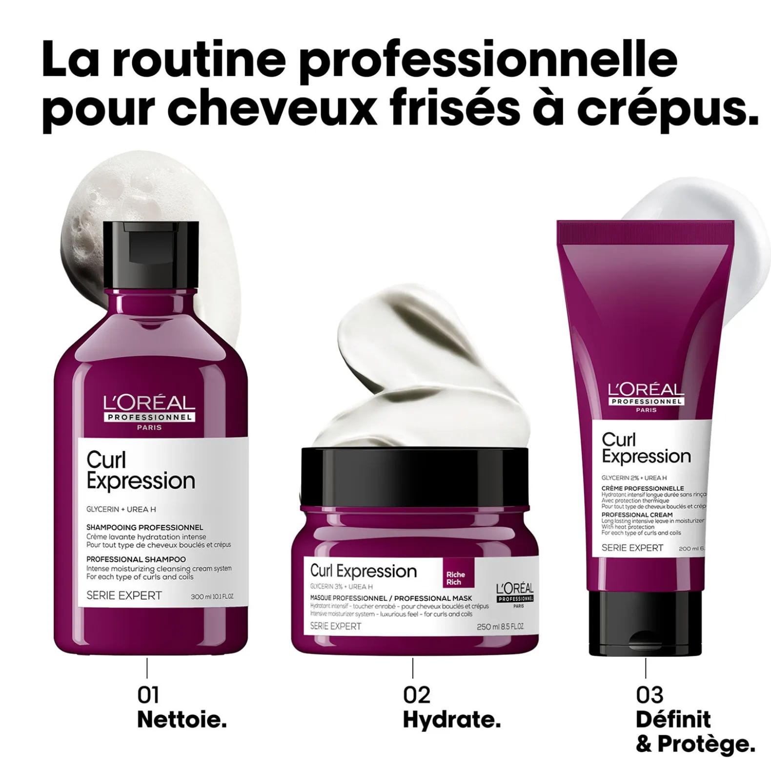 Crème sans rinçage Curl Expression - Hydratant intensif